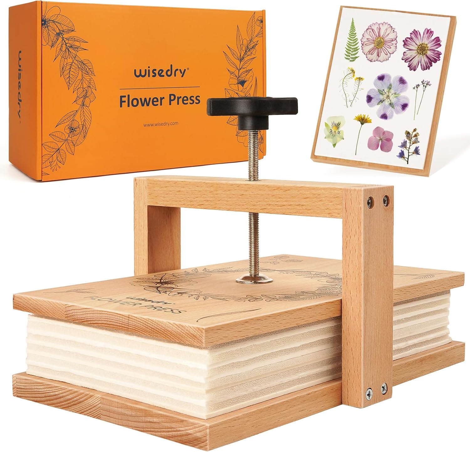 Wisedry flower drying press product guide