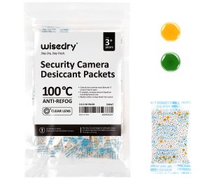 Wisedry security camera desiccant packet for moisture control instructions
