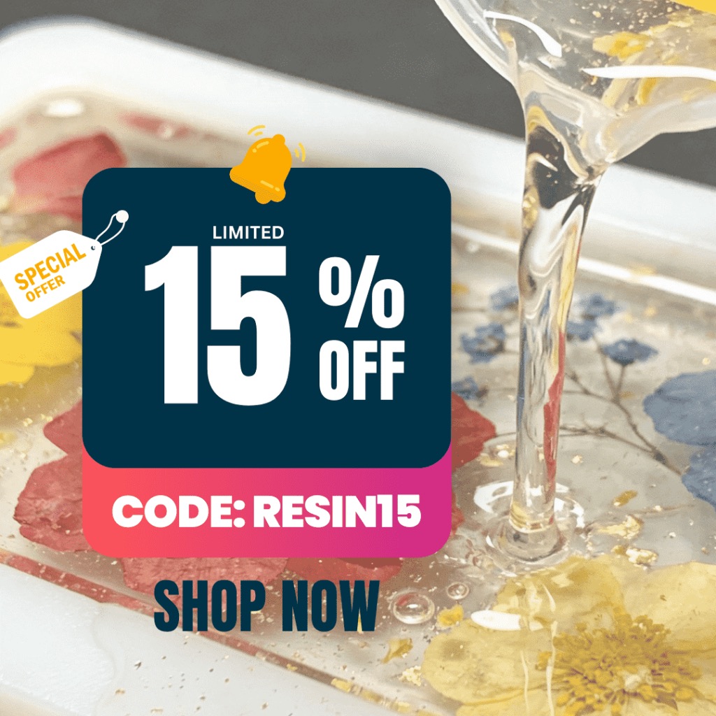 Wisedry epoxy resin and dried flower project promotion